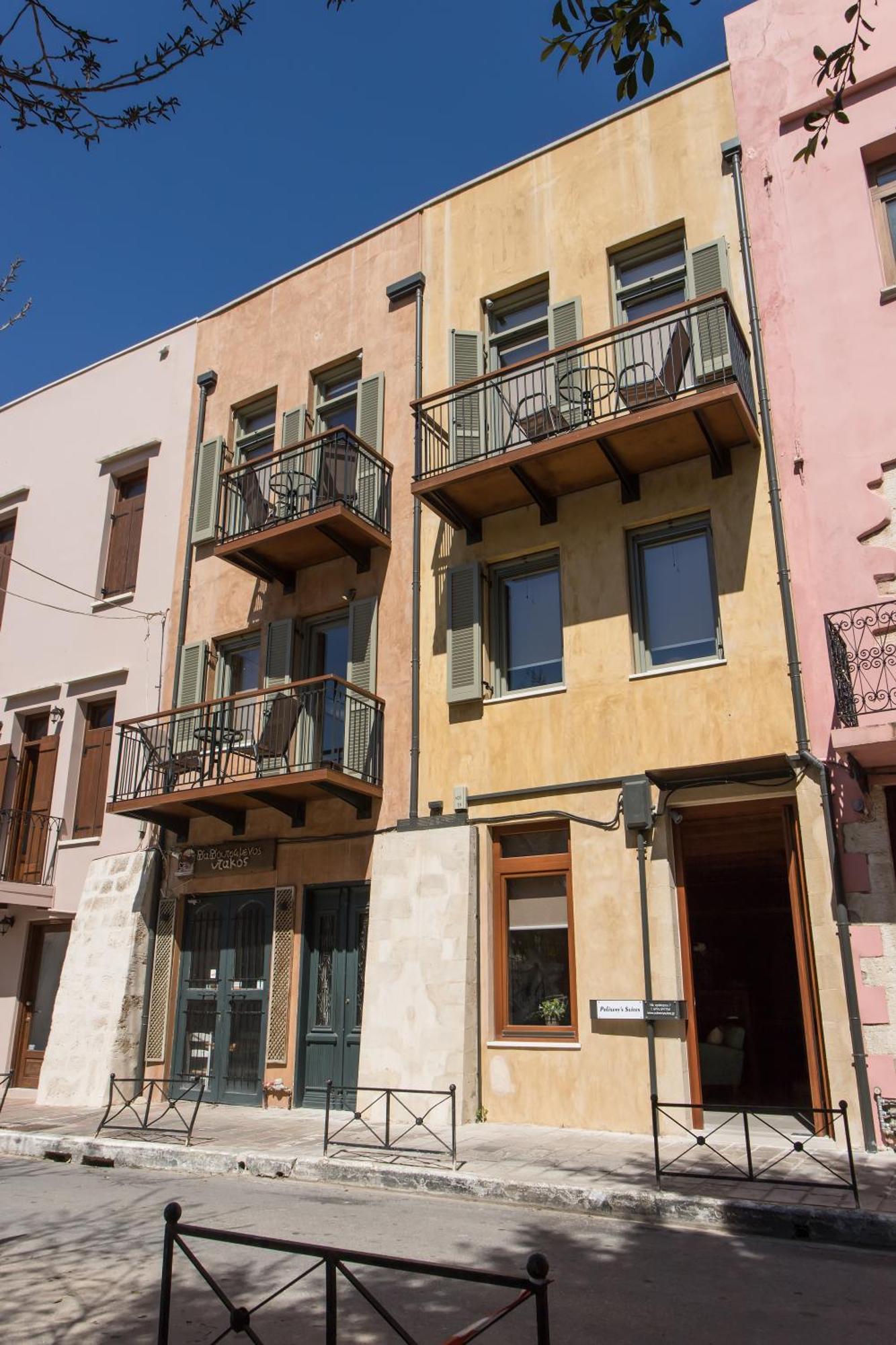 Polixeny'S Suites Chrissi Akti Chania Exterior foto